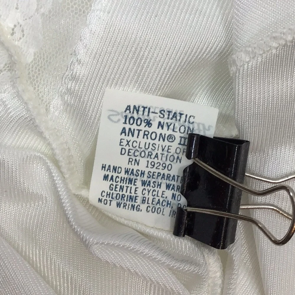 Vintage Sarah Smith b/w slip dress 36 - Picture 10 of 12